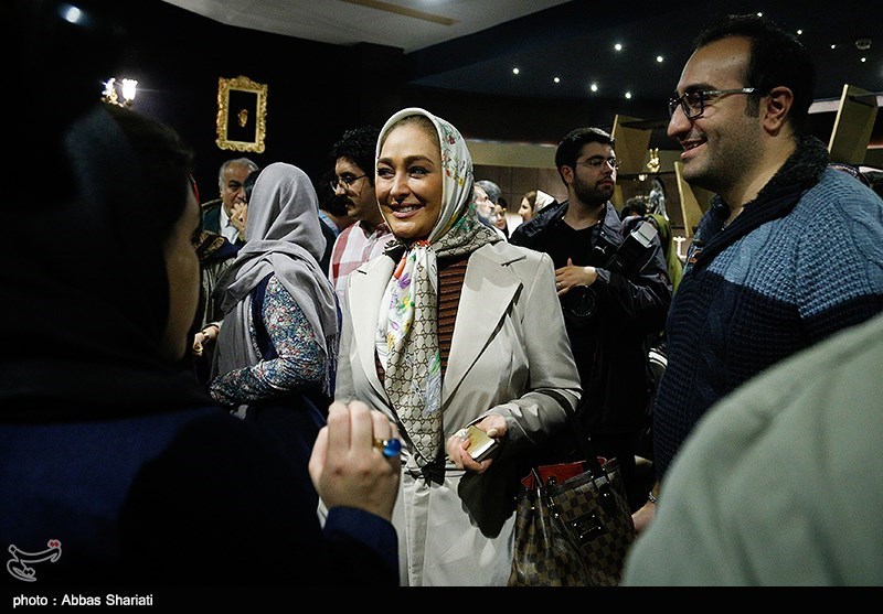 الهام حمیدی در اکران فیلم نفس/عکس