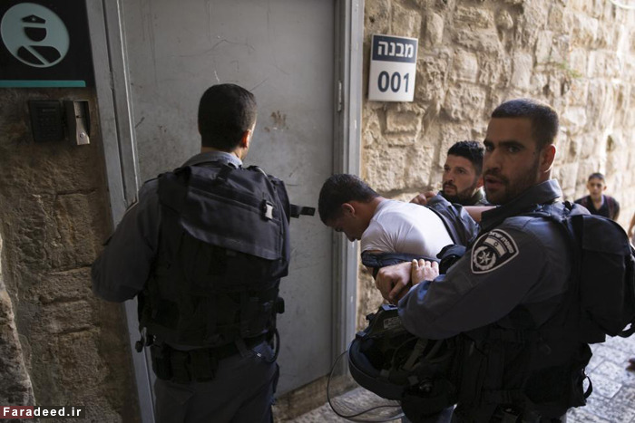 (تصاویر) حمله صهیونیست‌ها به مسجدالاقصی