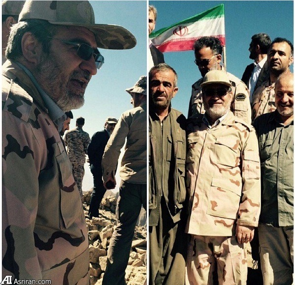 وزیر کشور لباس نظامی به تن کرد/عکس