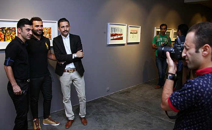 (تصاویر) نمایشگاه نقاشی مریم حیدرزاده