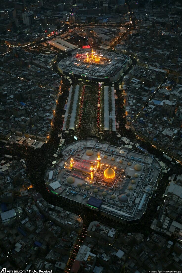 کربلا بین الحرمین (عکس)