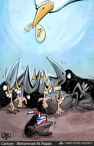 ثروتمندان هنوز یارانه می‌گیرند /کاریکاتور
