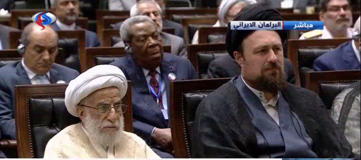 لحظه به لحظه با مراسم تحلیف رئیسجمهور/بازار داغِ عکس یادگاری مهمانان /مراسم تحلیف با سخنرانی لاریجانی رسما آغاز شد لحظه به لحظه با مراسم تحلیف رئیسجمهور/بازار داغِ عکس یادگاری مهمانان /مراسم تحلیف با سخنرانی لاریجانی رسما آغاز شد