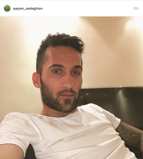 سلفی منشوری بازیکن پر حاشیه/عکس