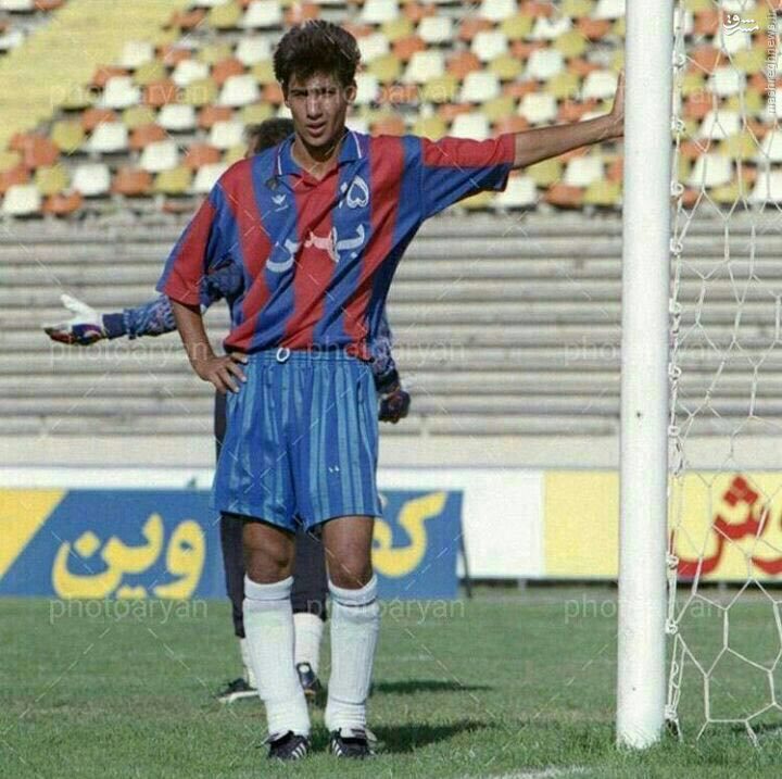 تصویری از فرهاد مجیدی در سال 75