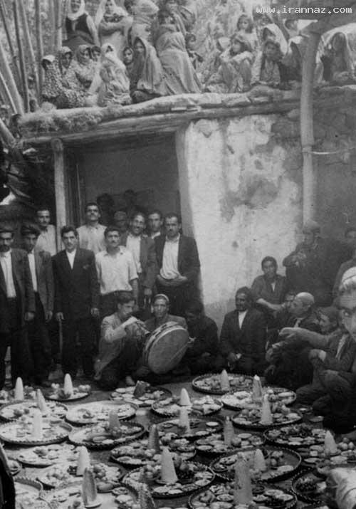 تصویری از یک عروسی پنجاه سال پیش