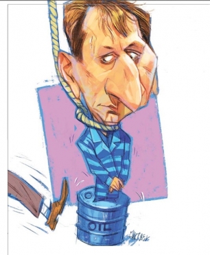 کاریکاتور/ بابک زنجانی و طناب دار!