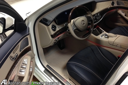 بنز 2 میلیارد تومانی در تهران (+عکس)