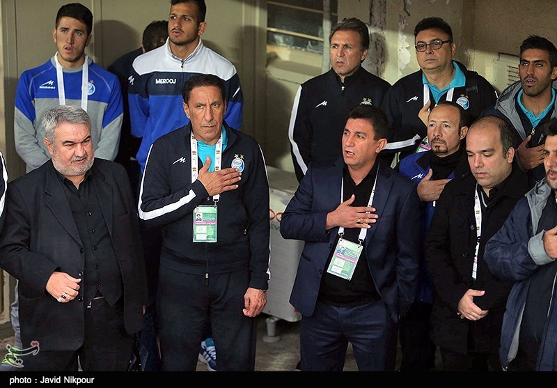 عزاداری امیر قلعه نویی در استادیوم آزادی/ عکس