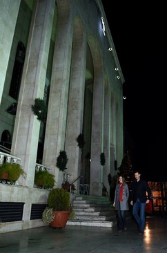 هنگام ورود به کلیسا