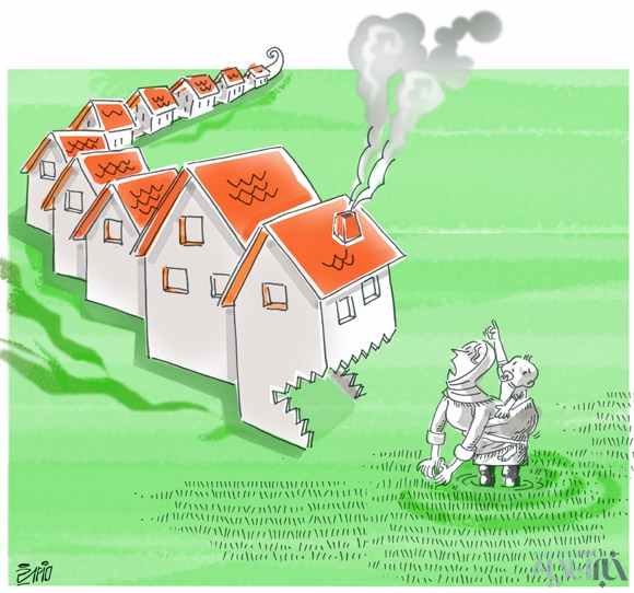 کاریکاتور/ زمین خواران حیران!