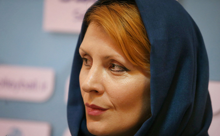 عکس/ اولین مربی زن تیم والیبال ایران