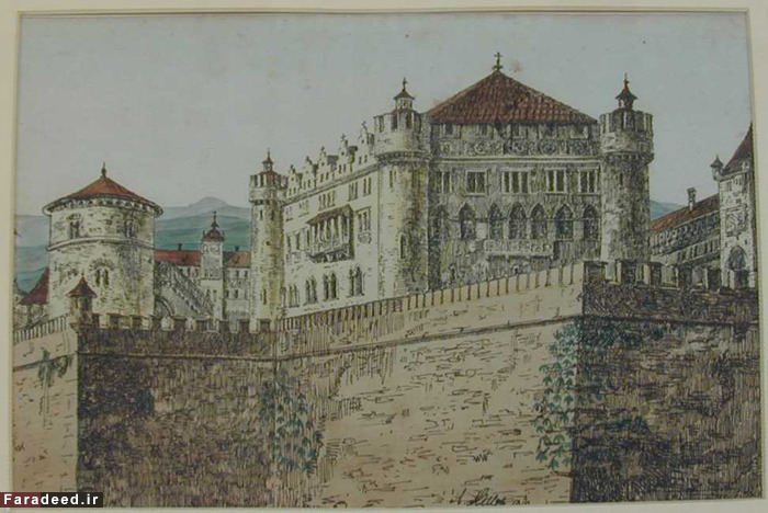 (تصاویر) نقاشی‌های آدلف هیتلر