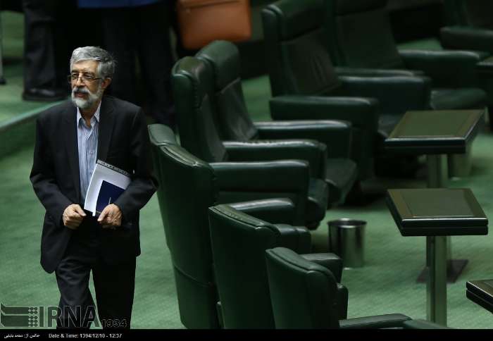 حداد عادل در مجلس پس از شکست در انتخابات/ عکس
