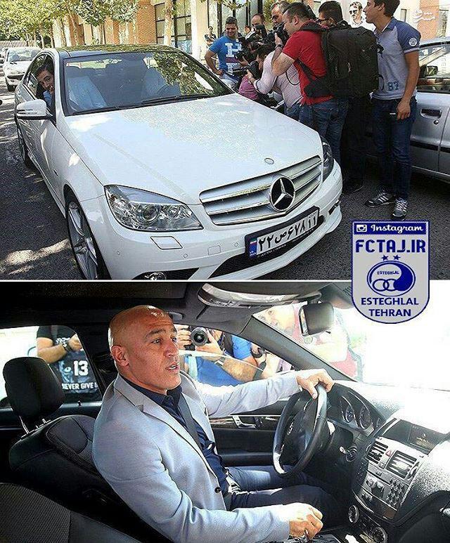 خودروی سرمربی جدید استقلال/ عکس