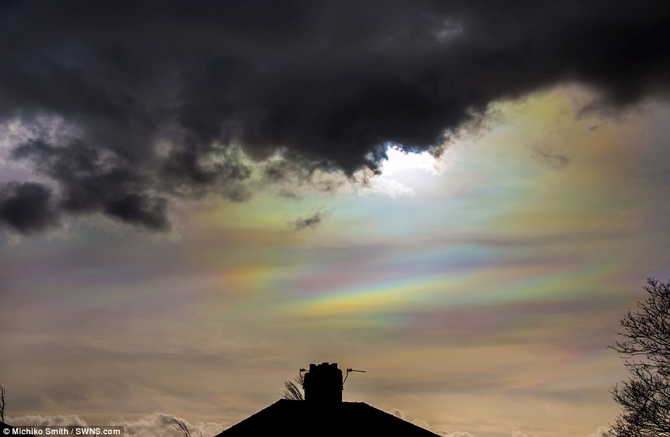 پدیده حیرت‌انگیز رنگین‌کمان آتشین+تصاویر