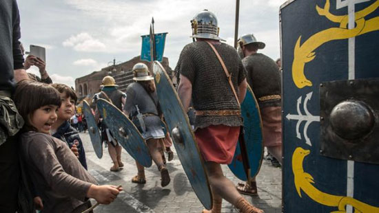 تصاویری از 2768 ساله شدن شهر رم ایتالیا