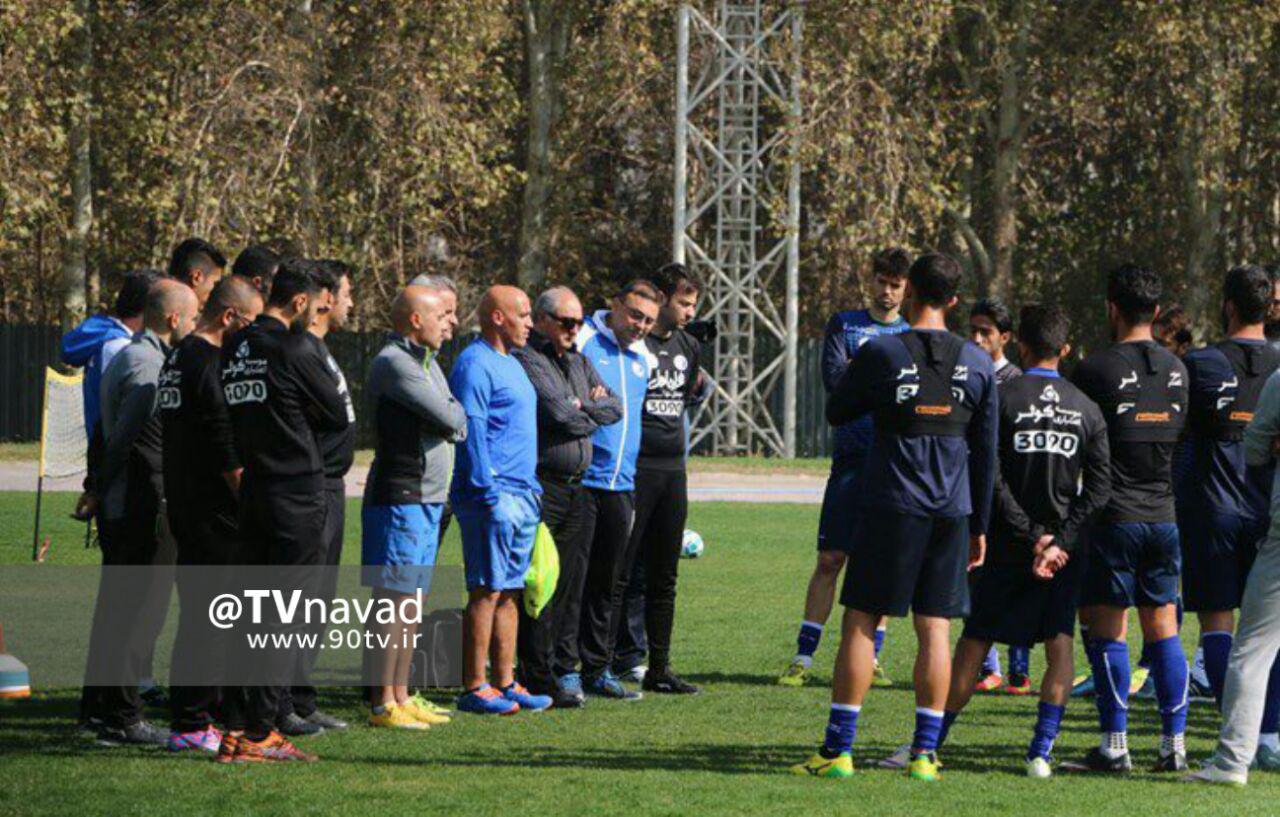 اولین تمرین استقلالی‌ها بعد از منصورخان/عکس