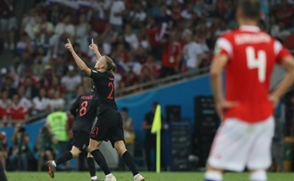 کرواسی با شکست میزبان به نیمه نهایی رسید و حریف انگلیس شد