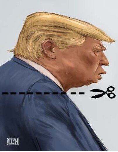 تیغ استیضاح بیخ گلوی ترامپ!