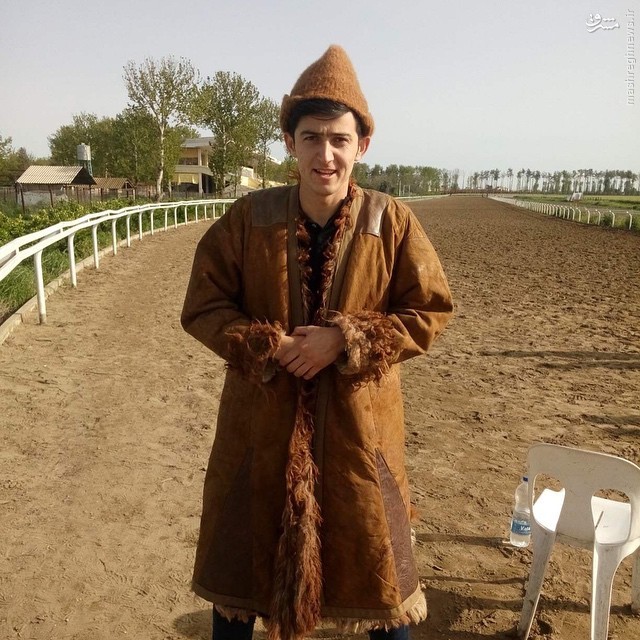 تیپ جالب سردار آزمون/ عکس