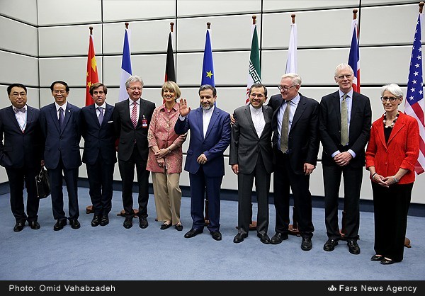 دکتر ظریف به همراه دیگر وزرای خارجی در وین/تصاویر