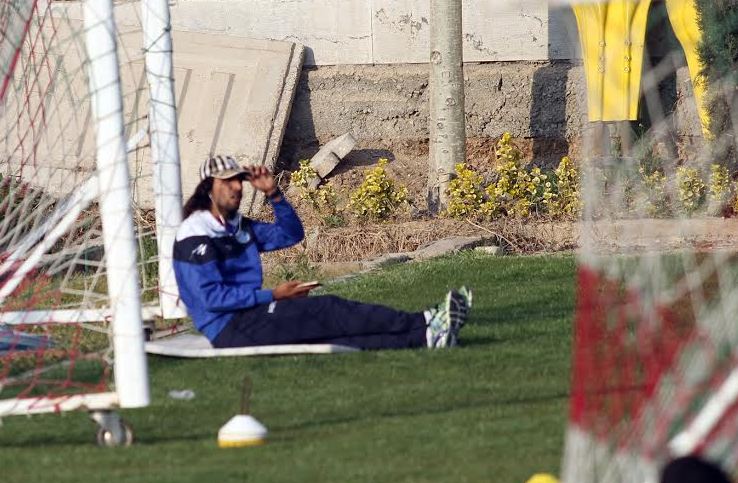 جاسم کرار و تمرین سکونشینی (عکس)