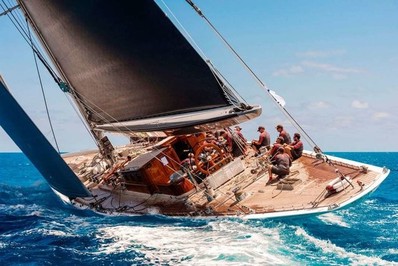 رقابت‌های قایقرانی در همیلتون بریتانیا