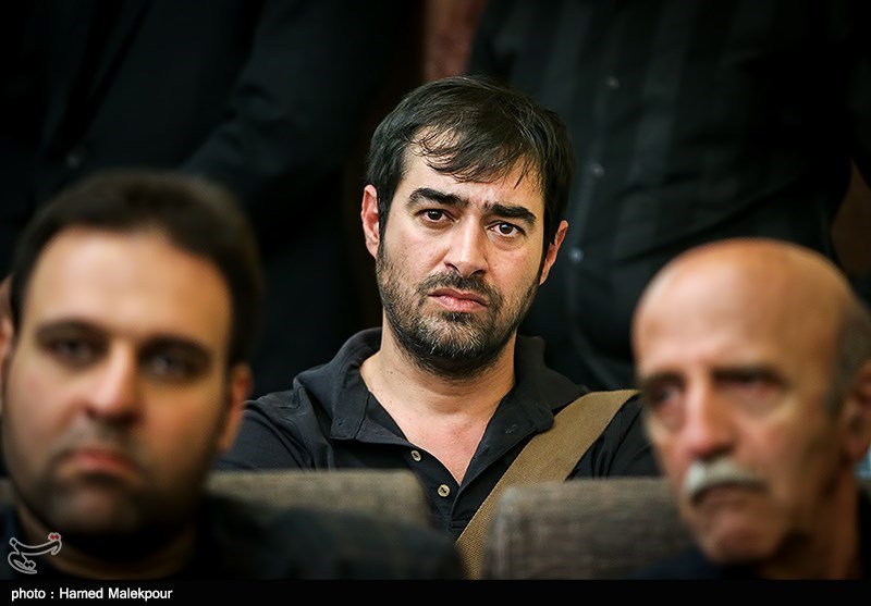 شهاب حسینی در مراسم ختم مرحومه صدیقه حکمت/ عکس