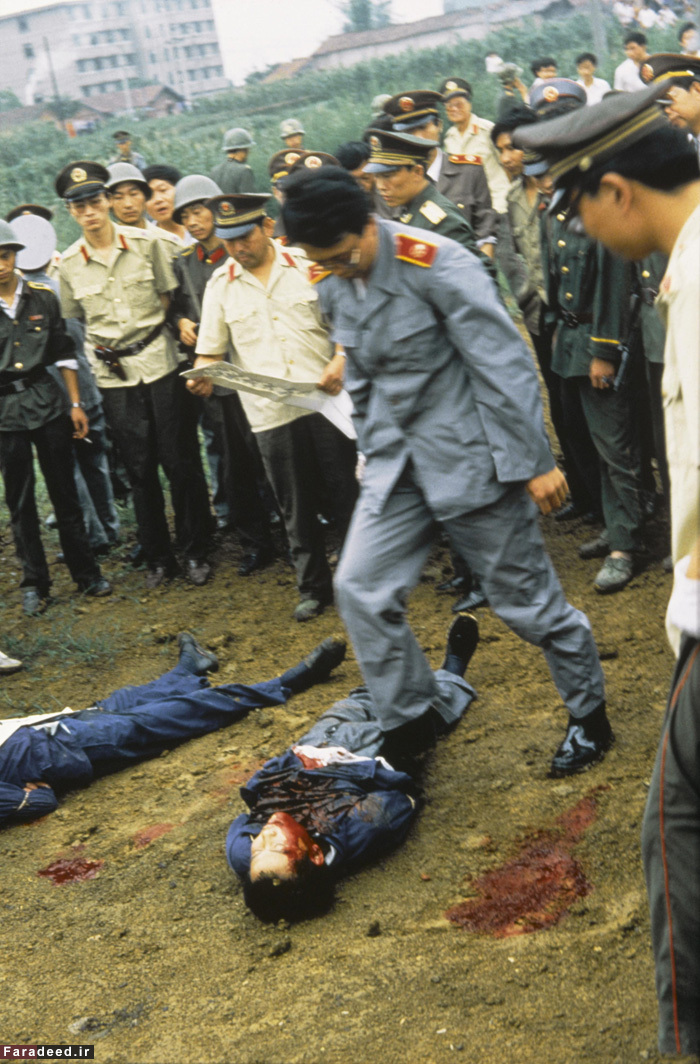 تصاویر/ اعدام دو ضد انقلاب در چین