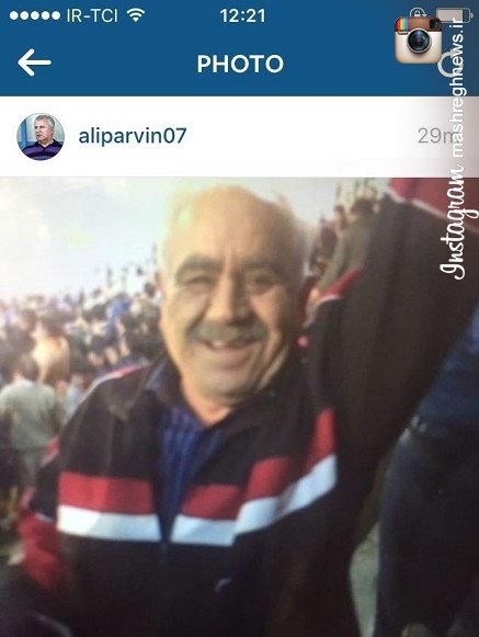 عکس/ هوادار جان باخته پرسپولیس در استادیوم