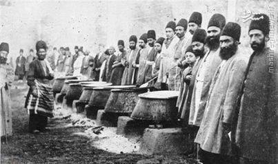 مراسم آش پزان شاه قاجار/عکس