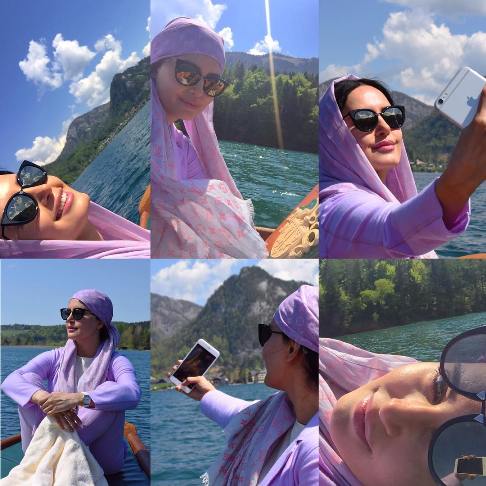 سلفی های الناز شاکر دوست/ عکس