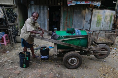 عکس/ شهر بشکه‌ای 