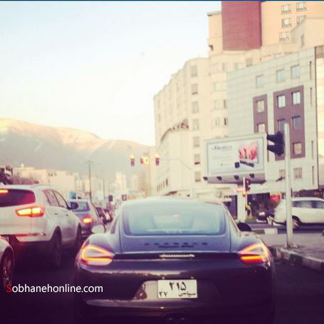 عکس/ گرانترین ماشین پلاک سیاسی ایران