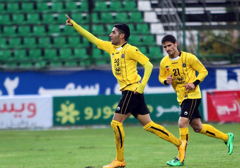 گل سه امتيازي مهدي شريفي (عکس)‎