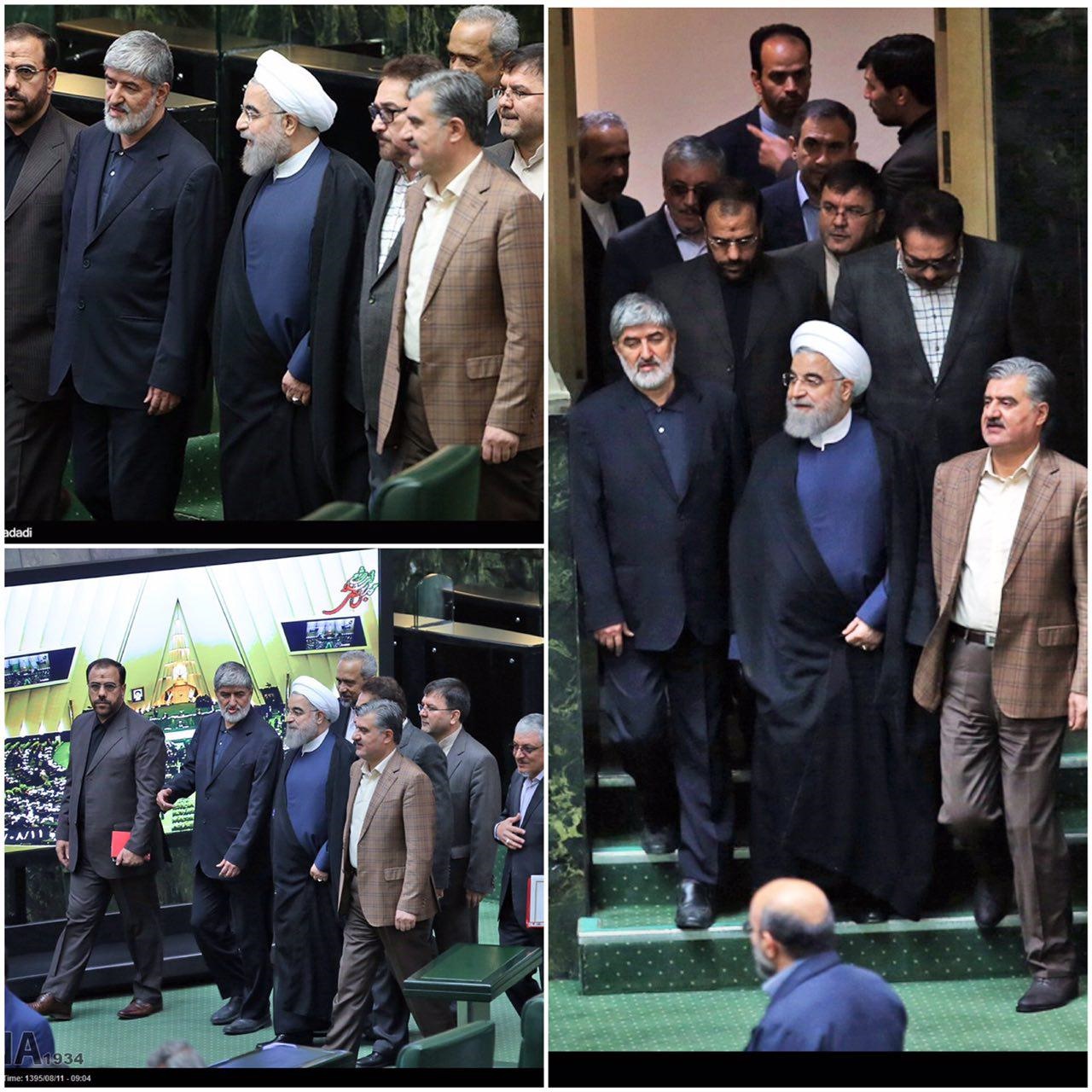 عکسی که مطهری در کانال تلگرامی خود منتشر کرد