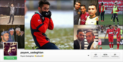 این ستاره جوان پرسپولیس، یکی از فوتلایست های فعال اینستاگرام است. او که بیش از 157 هزار بازدیدکننده دارد، چند وقت پیش با انتشار عکسی از خود در اردوی کیش در نیمه های شب حسابی خبرساز شد و چندین هفته پیش هم پس از اینکه ماجرای تعویض شدنش در بازی با پیکان حاشیه ساز شد در همین صفحه اعلام کرد که از پرسپولیس خداحافظی می کند. او دوباره برگشت و صفحه اینستاگرامش همچنان خبرساز است!