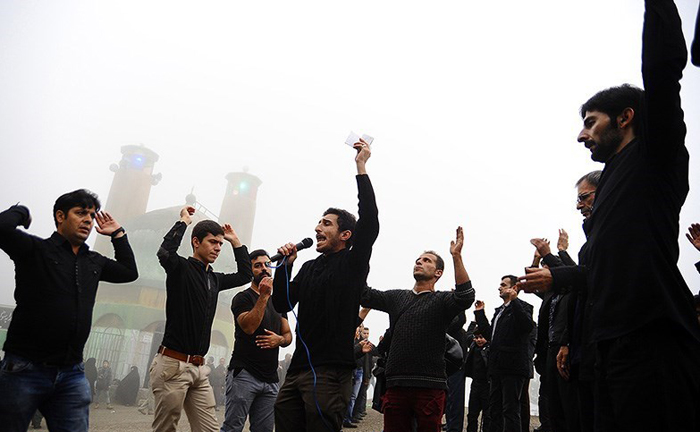 (تصاویر) علم بندان در ماسوله