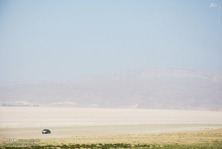 خشکسالی دریاچه مهارلو استان فارسbr / 