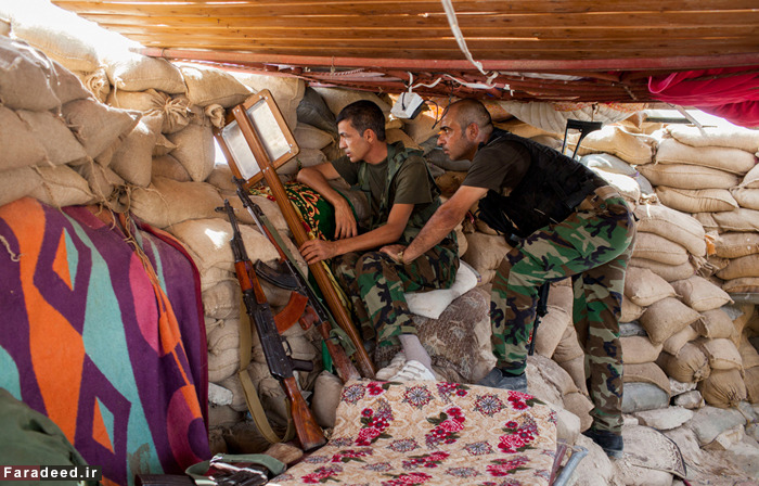 (تصاویر) در چند قدمی داعش