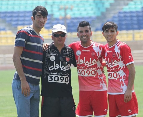 علیرضا بیرانوند در تمرین پرسپولیس/ عکس