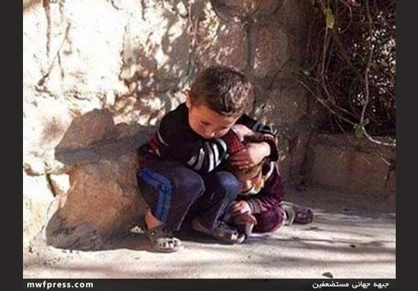 بازتاب عکسی تکان دهنده از کودک‎ عراقی+عکس