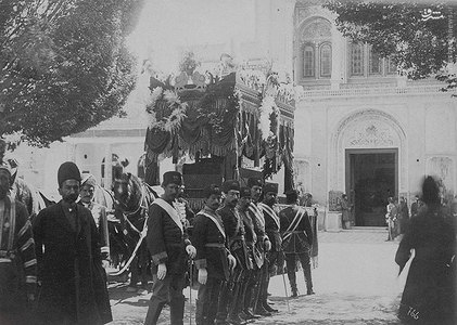 عکس/ تشییع جنازه ناصرالدین شاه