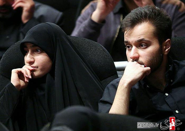 فرزندان سردار سلیمانی در اکران خصوصی یک فیلم/عکس