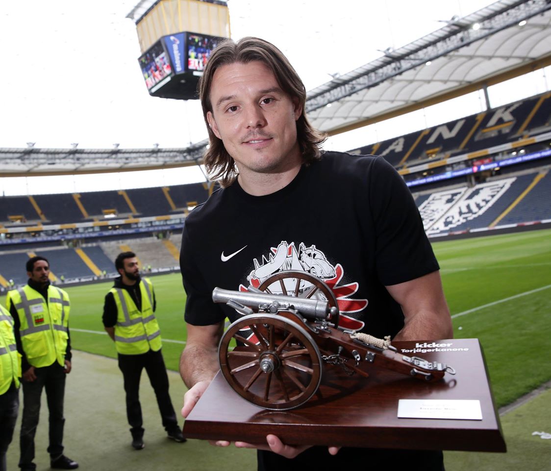 ستاره فرانکفورت بمب‌افکن بوندس‌لیگا/عکس