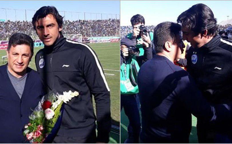 آشتی کنان رحمتی و قلعه نویی در اصفهان + عکس