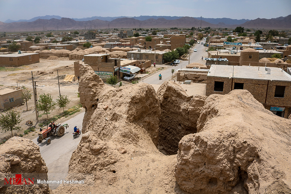 سازه‌های کشف شده زیر روستای ۱۰۰۰ ساله+تصاویر