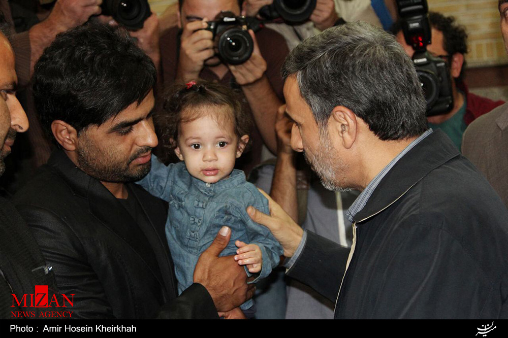 رئیس جمهور سابق در مراسم سومین روز درگذشت هادی نوروزی+عکس