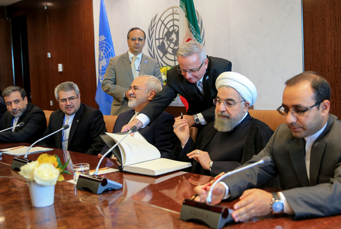 (تصاویر) دیدار روحانی با بان‌کی‌مون